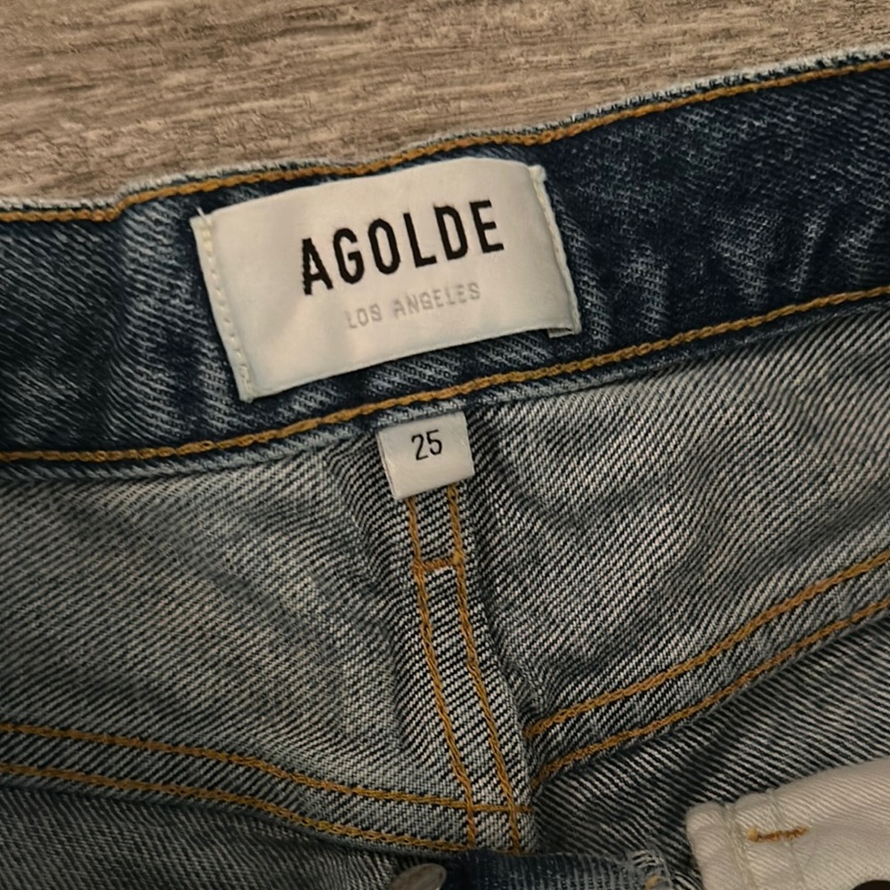 AGOLDE Parker Cut Off Short in Chorus - Picture 3 of 4